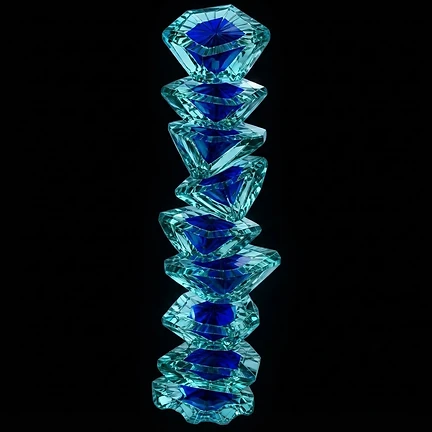 Aquamarine crystal